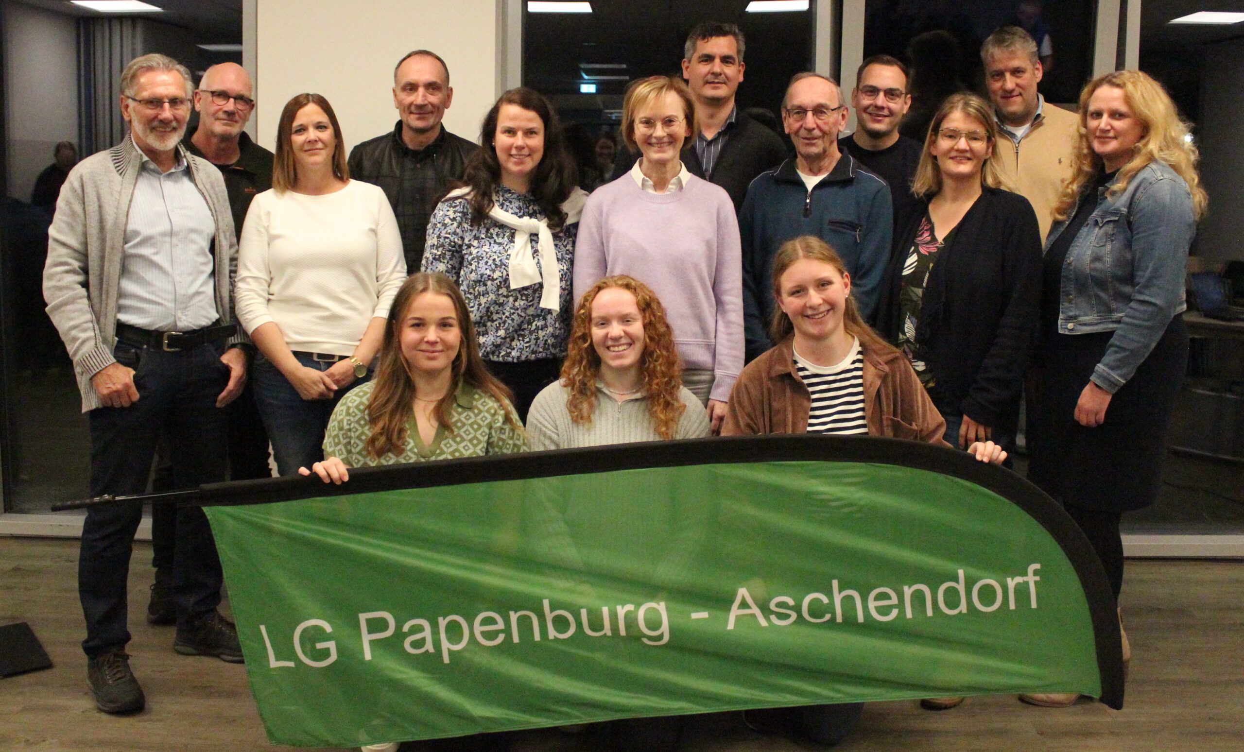 Der neue Vorstand der LG Papenburg-Aschendorf. Foto: LG