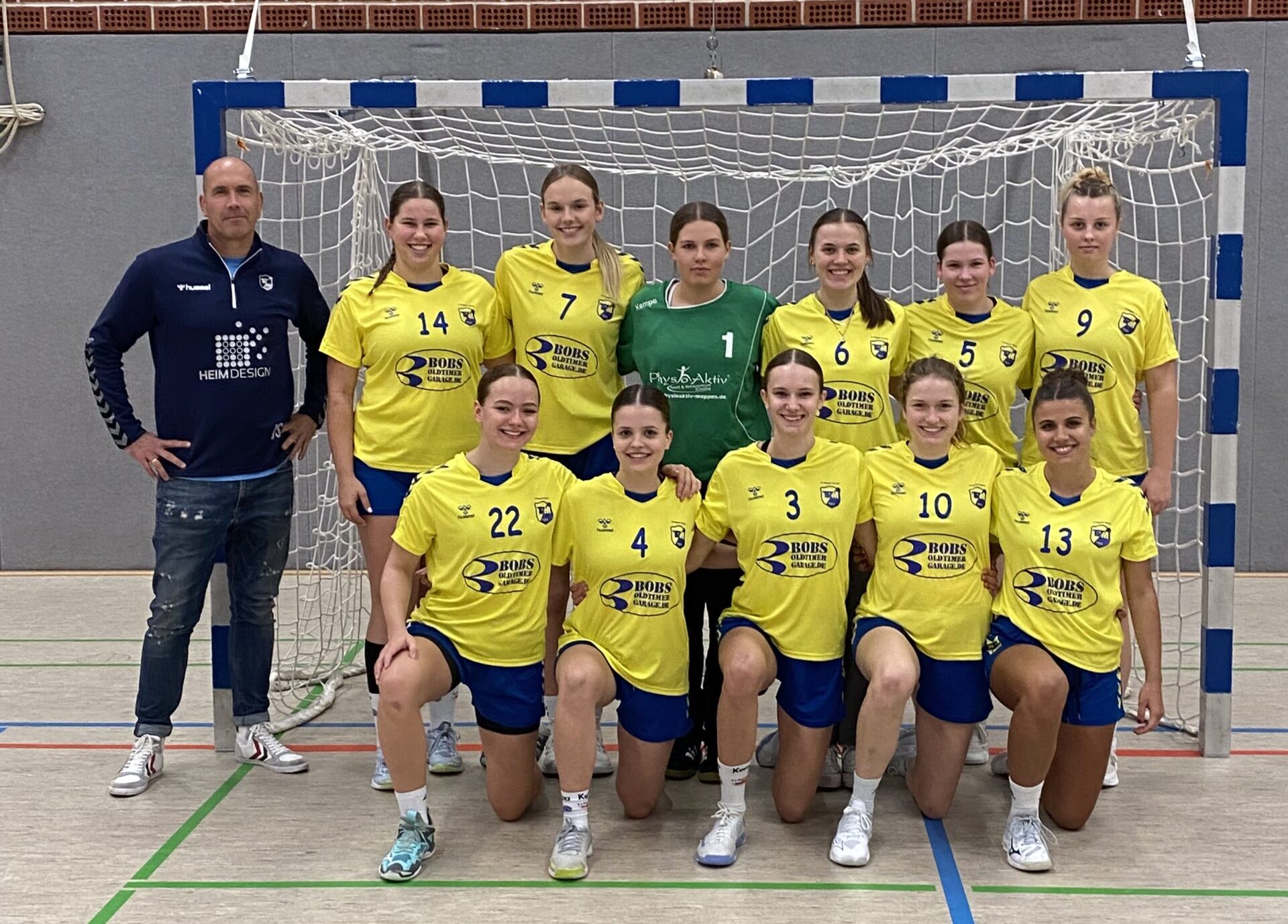 Freude bei den A-Juniorinnen des TV Meppen Handball. Foto: TV Meppen