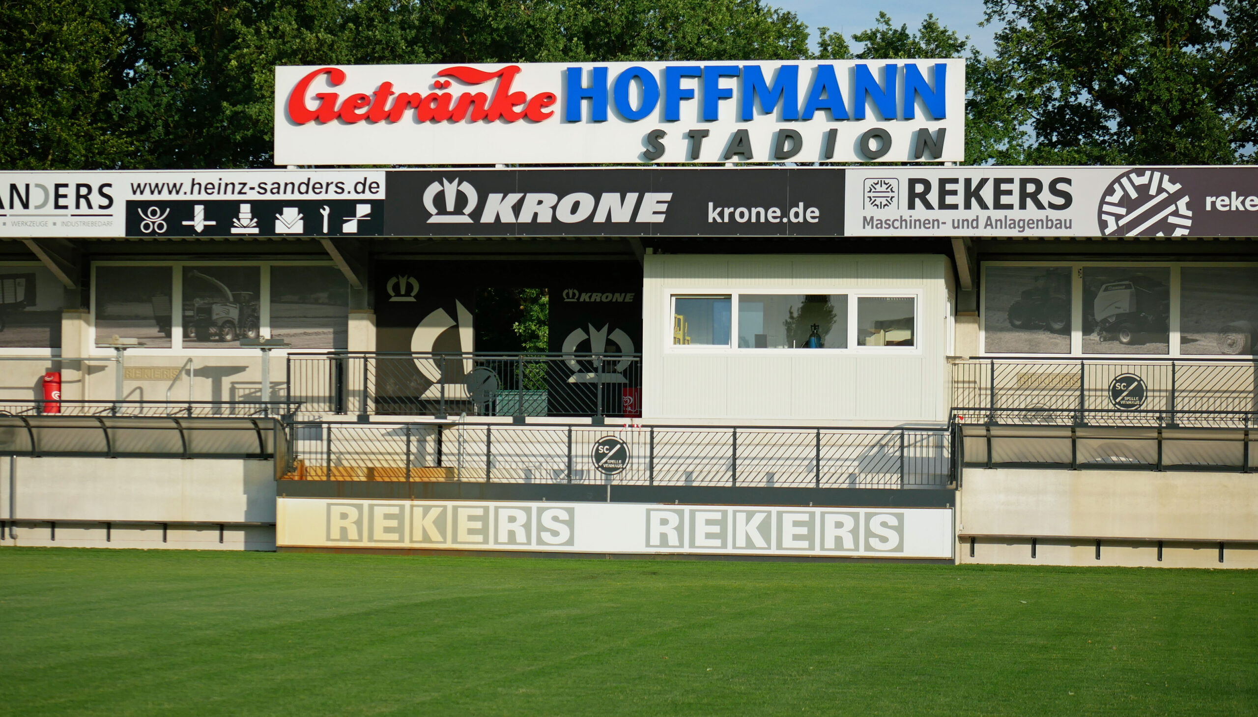 SC Spelle-Venhaus, Getränke Hoffmann Stadion. Foto: SC Spelle-Venhaus
