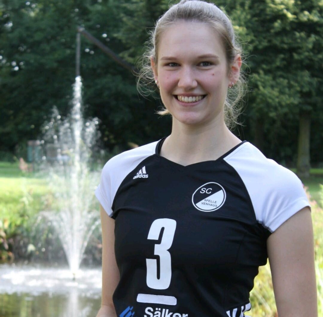 Maren Rekers, Volleyballerin beim SC Spelle-Venhaus. Foto: Olaf Pankalla