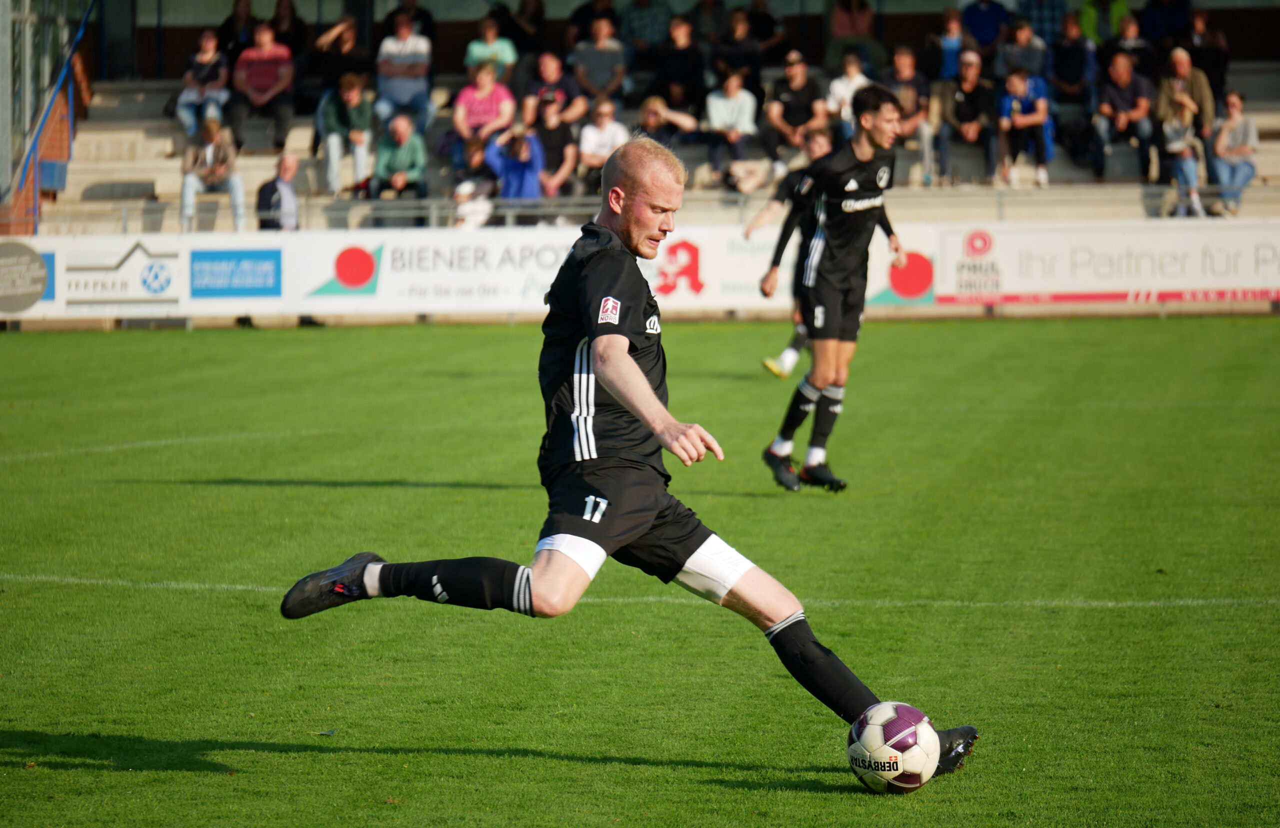 Spieler Marcel Ruschmeier war 2018 vom VfL Osnabrück zum SC Spelle-Venhaus gewechselt. Foto Uli Mentrup