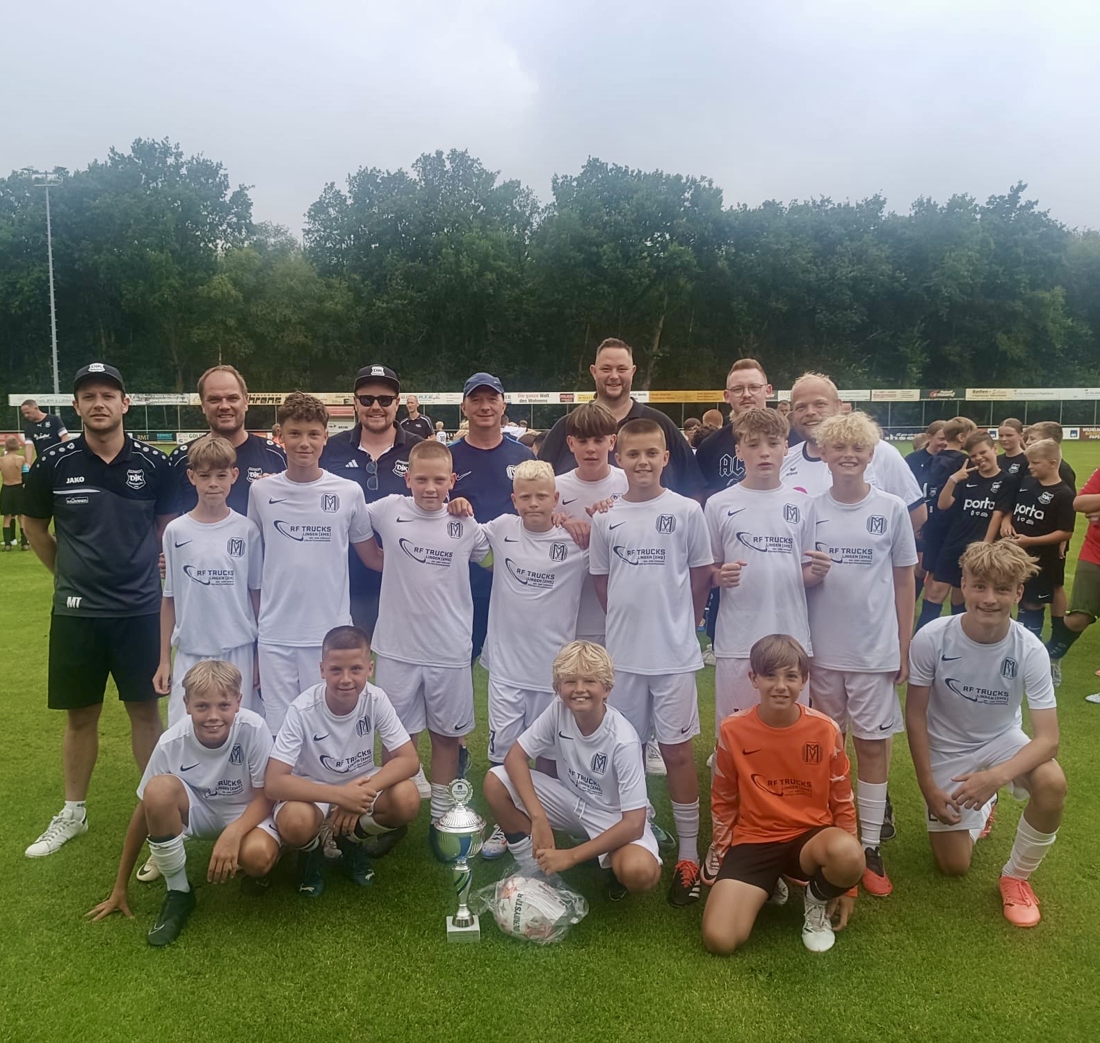 Cupwinner in der D-Jugend wurde der SV Meppen nach knappem Finalsieg gegen den SV Esterwegen. Foto: Eintracht Papenburg