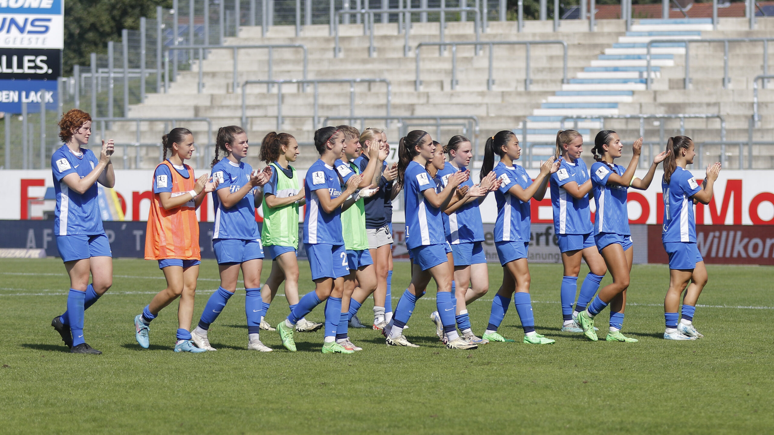 Die Fußballerinnen des SV Meppen treffen am kommenden Samstag in der 2. Runde des diesjährigen DFB-Pokalwettbewerbs auf den Bundesligaaufsteiger FC Carl Zeiss Jena. (Foto: SV Meppen/Picturepower)